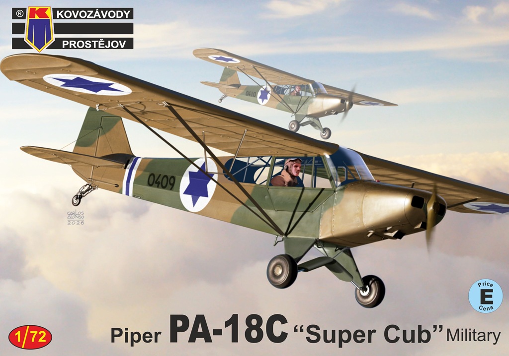 1/72 PA-18C "スーパーカブ" 軍用(イスラエル・オーストリア・スウェーデン・ウルグアイ) 1/72 PA-18C "スーパーカブ" 軍用(イスラエル・オーストリア・スウェーデン・ウルグアイ)
