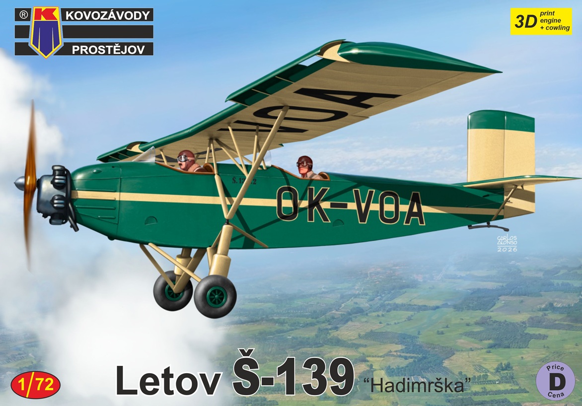 1/72 レトフ S-139 スポーツ機 1/72 レトフ S-139 スポーツ機