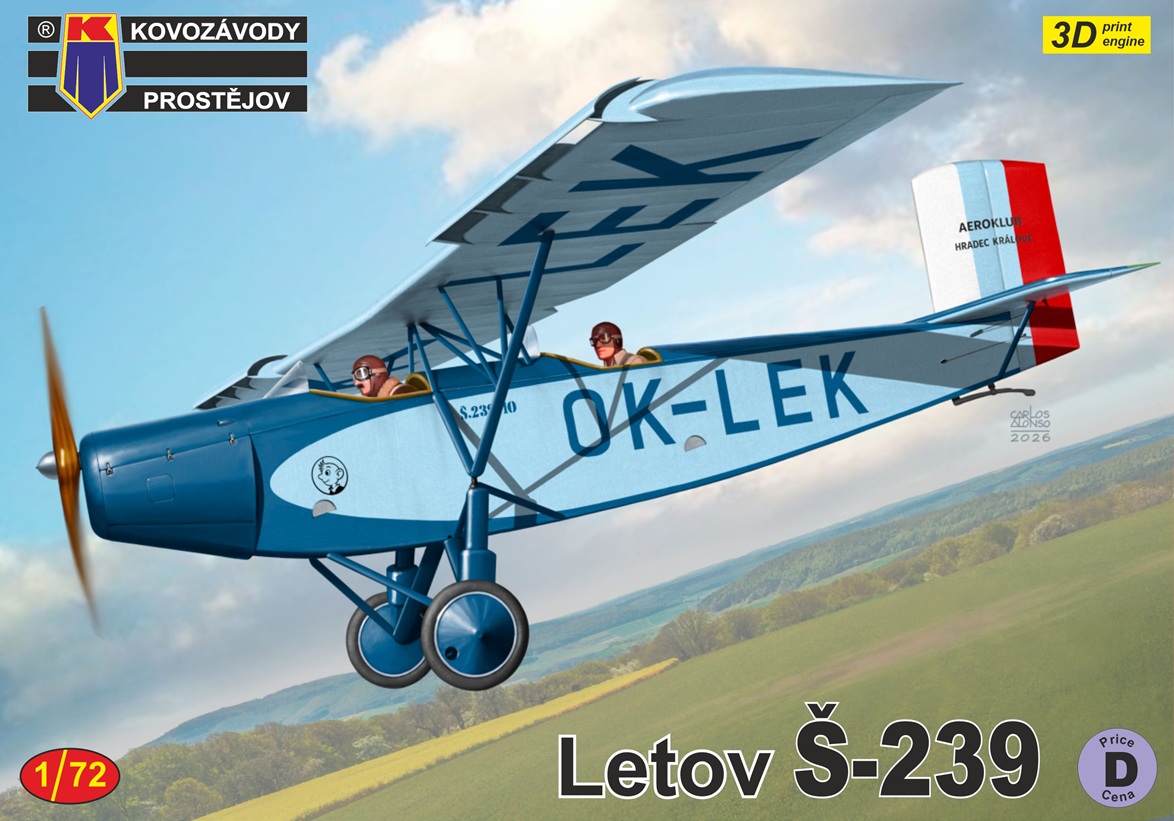 1/72 レトフ S-239 スポーツ機 1/72 レトフ S-239 スポーツ機