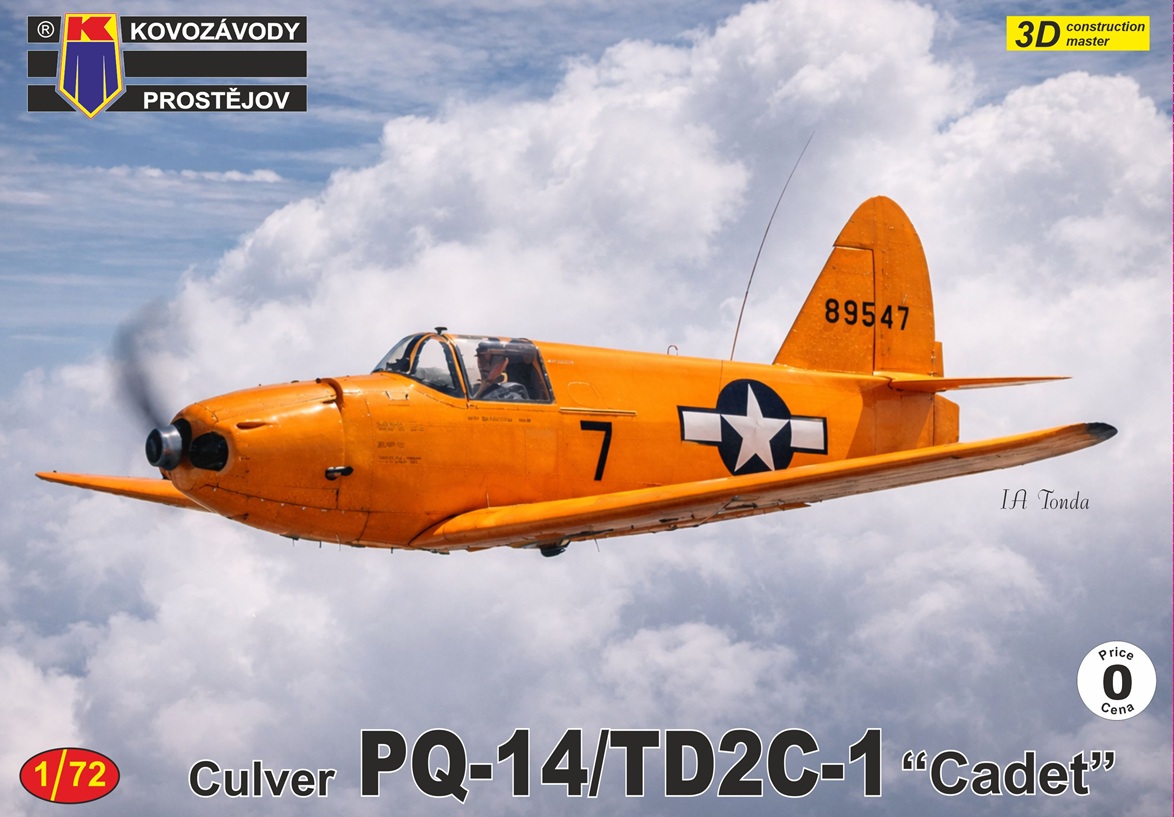 1/72 カルヴァー PQ-14/TD2C-1 カデット 1/72 カルヴァー PQ-14/TD2C-1 カデット