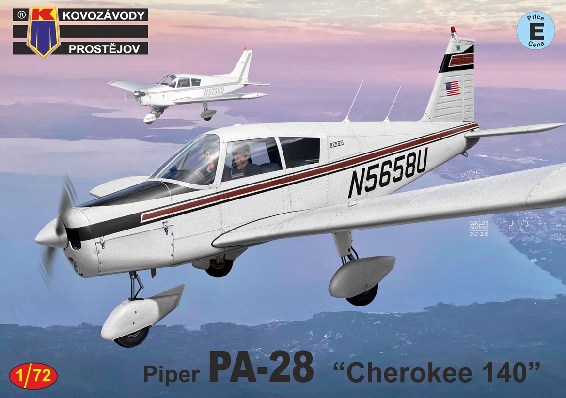 【予約する】 1/72 パイパー PA-28 チェロキー140 【予約する】 1/72 パイパー PA-28 チェロキー140