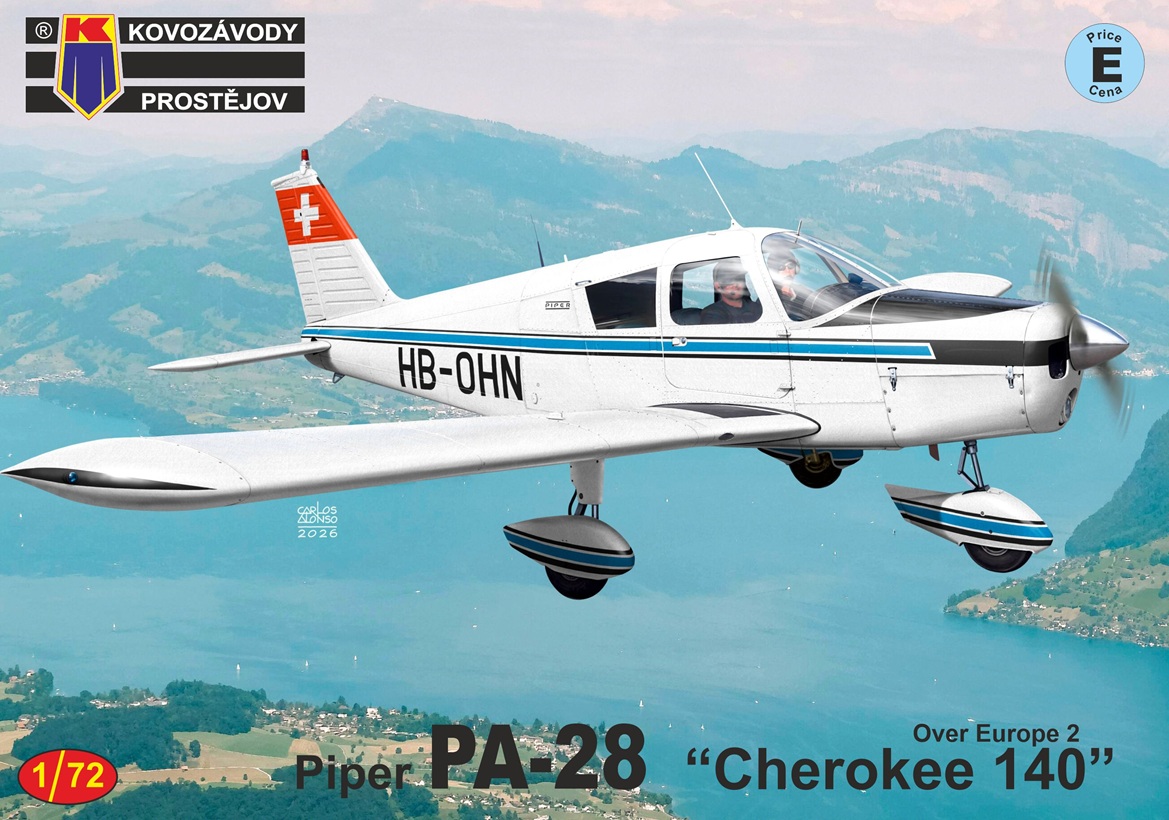 【予約する】 1/72 パイパー PA-28 チェロキー140 "ヨーロッパ上空 2" 【予約する】 1/72 パイパー PA-28 チェロキー140 "ヨーロッパ上空 2"