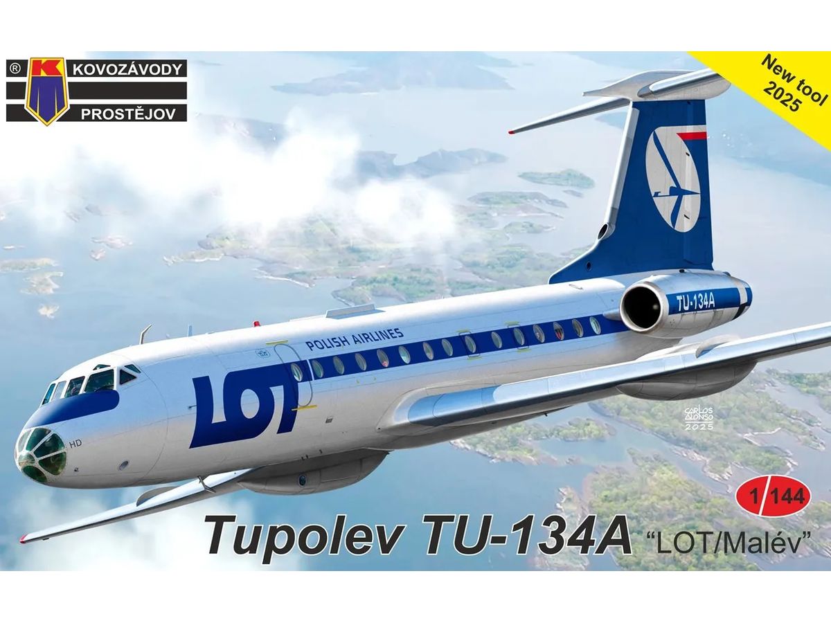 1/144 Tu-134A 旅客機 "LOTポーランド航空/マレーヴ・ハンガリー航空" 1/144 Tu-134A 旅客機 "LOTポーランド航空/マレーヴ・ハンガリー航空"