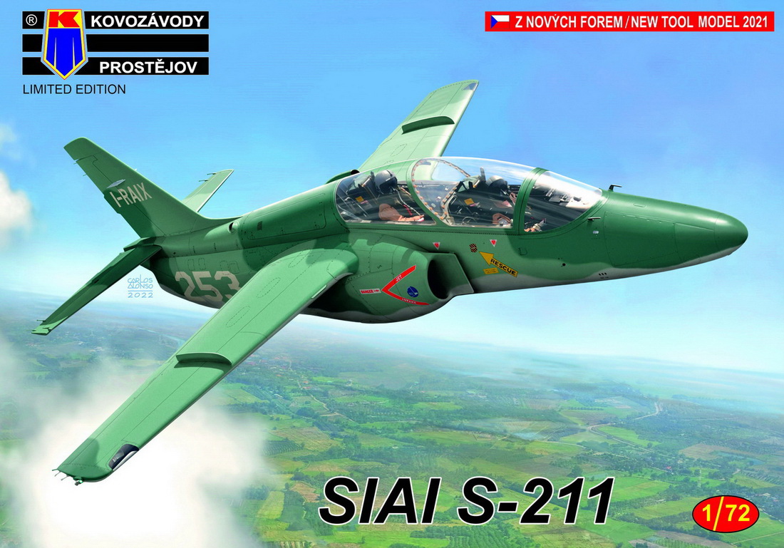 1/72 SIAI S-211 ジェット練習機