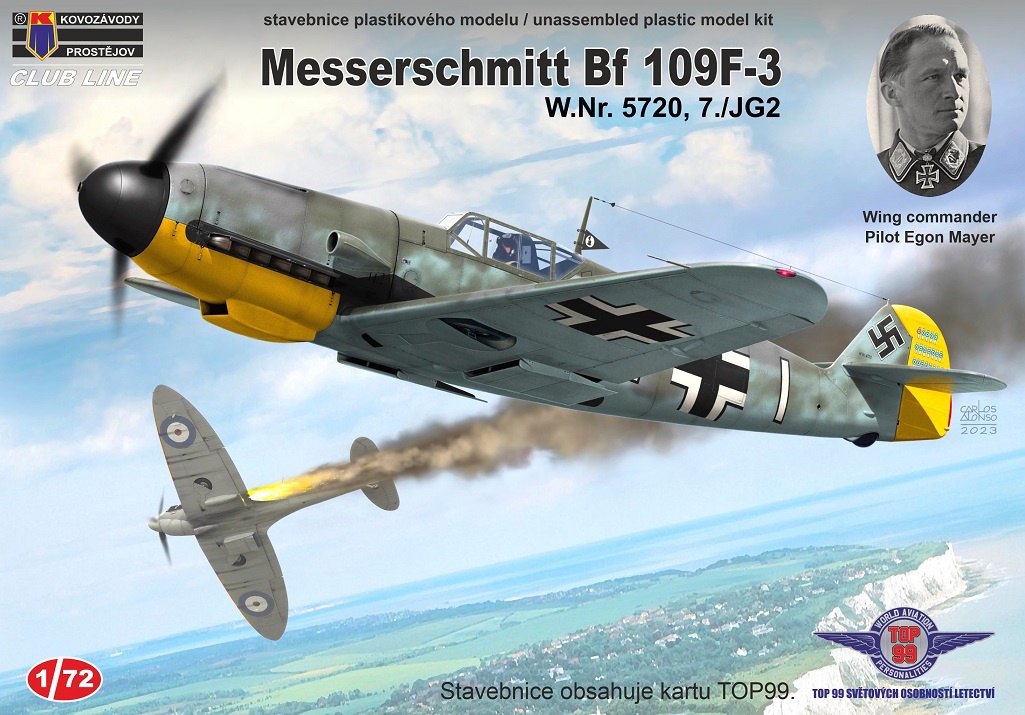 1/72 Bf109F-3 ｢エゴン・マイヤー中佐 7./JG52｣