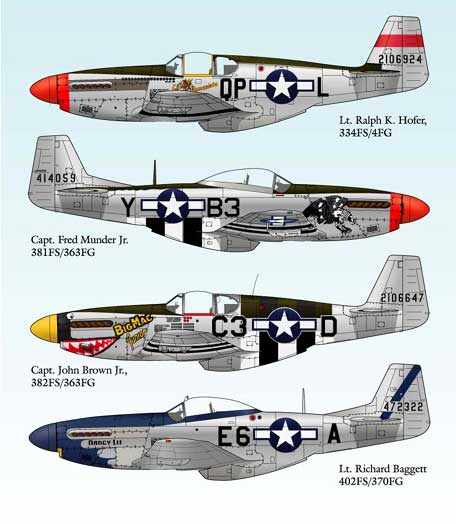 1/72　ノースアメリカン P-51 マスタング パート2