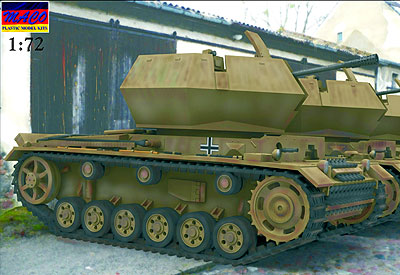 1/72　独・オストヴィント37ミリ対空III号戦車車体