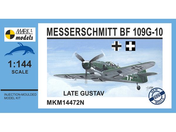 1/144 Bf109G-10 「後期型グスタフ」 (2キット入) 1/144 Bf109G-10 「後期型グスタフ」 (2キット入)