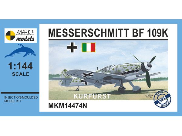 1/144 Bf109K-4 「クーアフュルスト」 (2キット入) 1/144 Bf109K-4 「クーアフュルスト」 (2キット入)