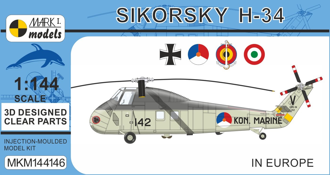 1/144 シコルスキー H-34 ｢ヨーロッパ｣