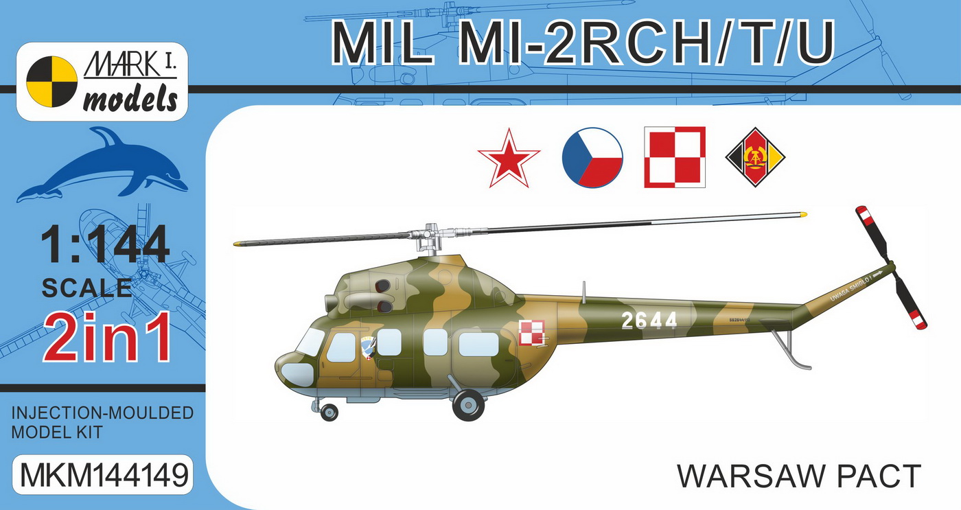 1/144 Mil Mi-2RCH/T/U 「ワルシャワ条約機構」 2 in 1