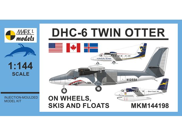 【予約する】 1/144 DHC-6 ツイン・オッター "ホイール、スキー、フロート" 【予約する】 1/144 DHC-6 ツイン・オッター "ホイール、スキー、フロート"