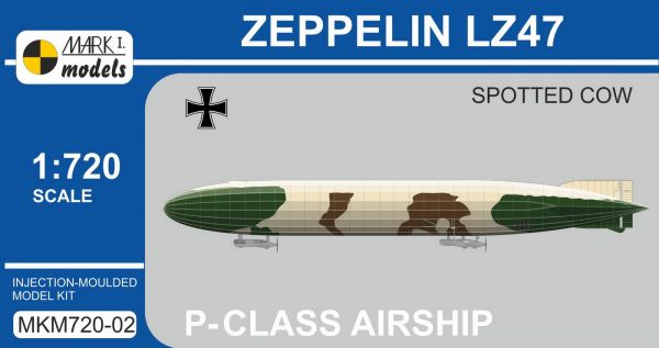 1/720 P級ツェッペリン LZ47 「スポッテドカウ」