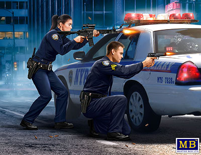 1/24 ジャック&サリー警官-強盗鎮圧シリーズ 1/24 ジャック&サリー警官-強盗鎮圧シリーズ