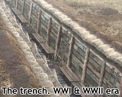 1/35　塹壕ミニジオラマ・WWI & WWII - ウインドウを閉じる