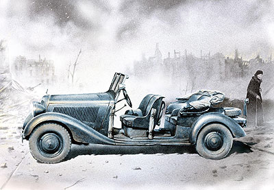 1/35 独・スタッフカー170V・オープン座席タイプ1936 1/35 独・スタッフカー170V・オープン座席タイプ1936