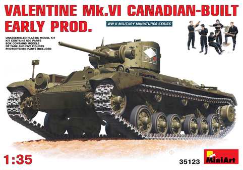 1/35　バレンタインMk.VI カナダ製初期型