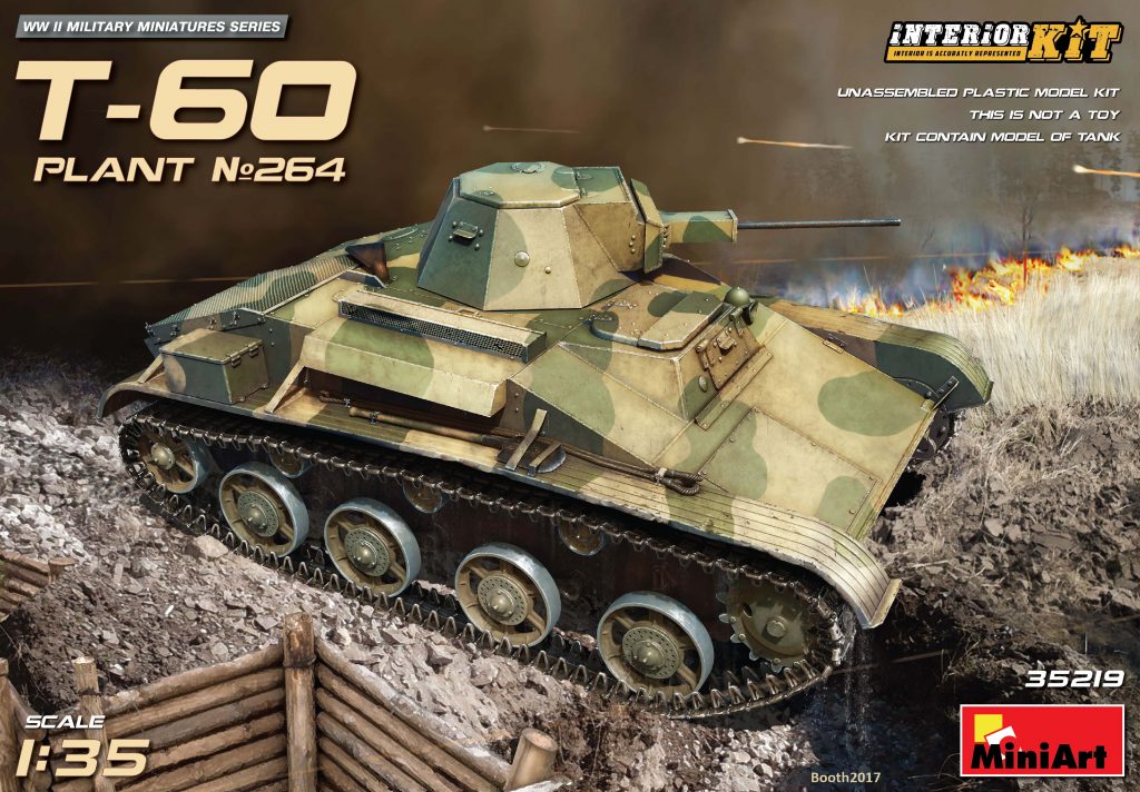 【予約する】 1/35 T-60(第264工場製)フルインテリア(内部再現) 【予約する】 1/35 T-60(第264工場製)フルインテリア(内部再現)