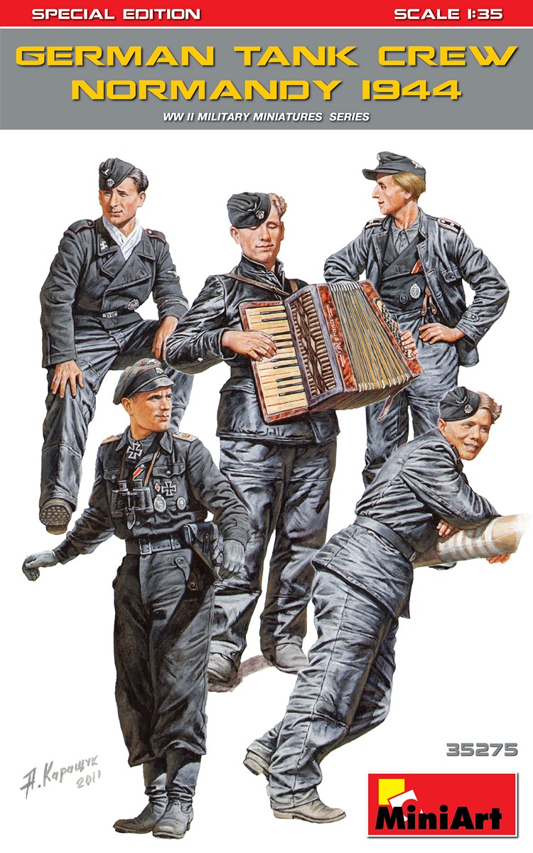 【予約する】 1/35 ドイツ戦車兵(ノルマンディ1944)5体入 特別版 【予約する】 1/35 ドイツ戦車兵(ノルマンディ1944)5体入 特別版