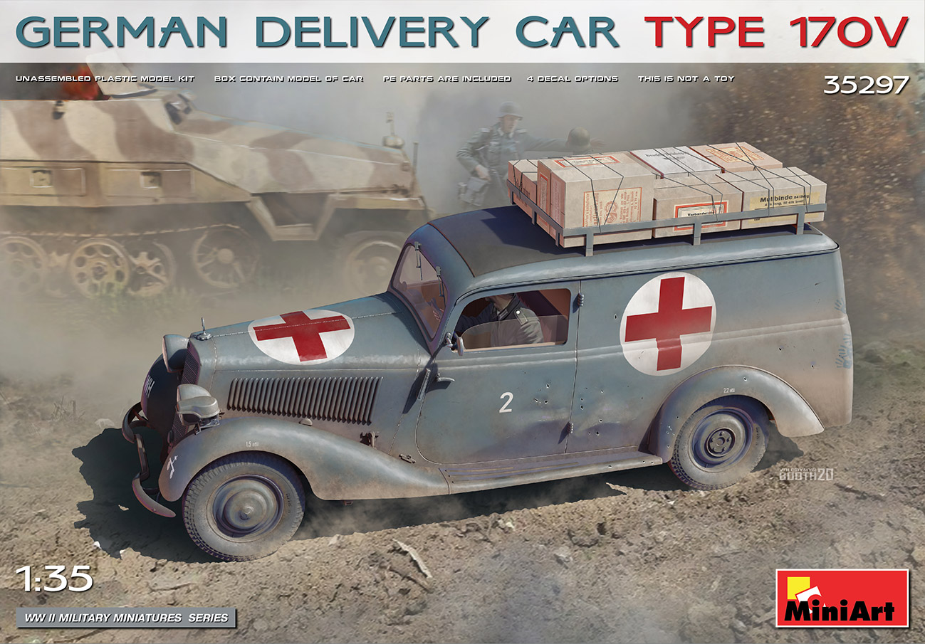 1/35 ドイツ製デリバリーカー タイプ 170V 1/35 ドイツ製デリバリーカー タイプ 170V