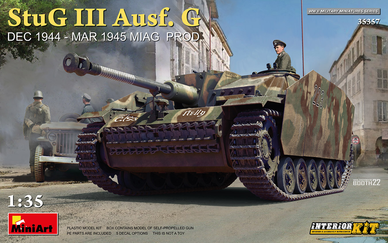 1/35　Ⅲ号突撃砲 G型 1944年12月 - 1945年3月 MIAG社製 フルインテリア