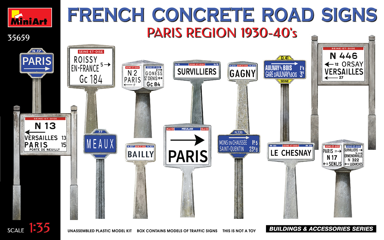 1/35　フランス舗装道路 1930年-40年 パリ地方