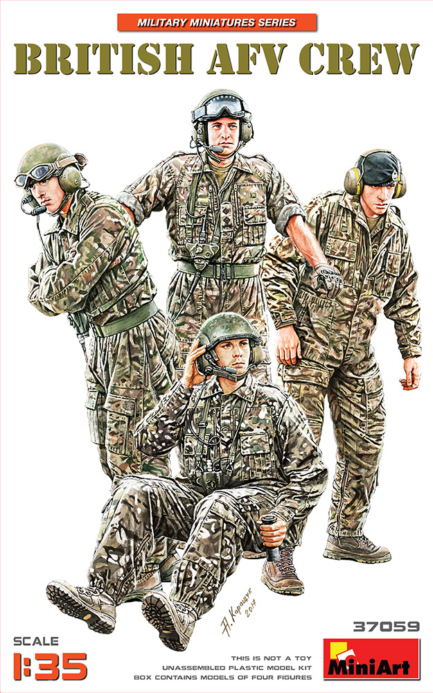 【予約する】 1/35 イギリス軍戦車兵セット4体入 【予約する】 1/35 イギリス軍戦車兵セット4体入