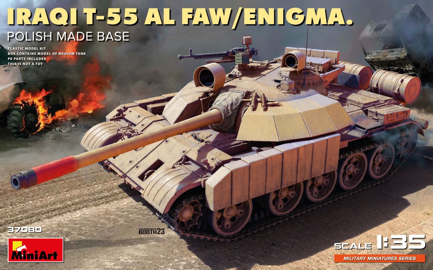【予約する】 1/35 イラク軍T-55 AL FAW/ENIGMA ポーランド製車体仕様 【予約する】 1/35 イラク軍T-55 AL FAW/ENIGMA ポーランド製車体仕様