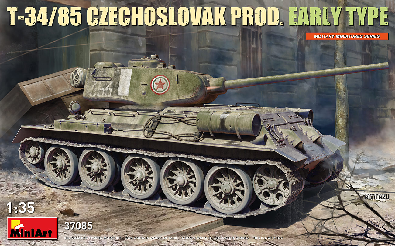 1/35　"T-34-85 チェコスロバキア製初期型