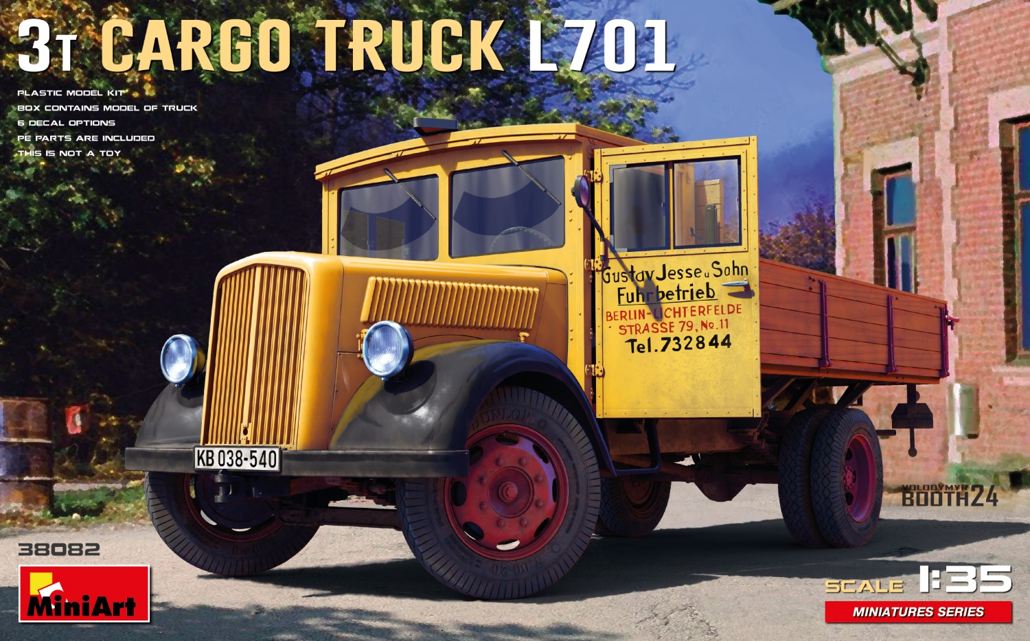 1/35 L701 ドイツ 3t貨物トラック 1/35 L701 ドイツ 3t貨物トラック