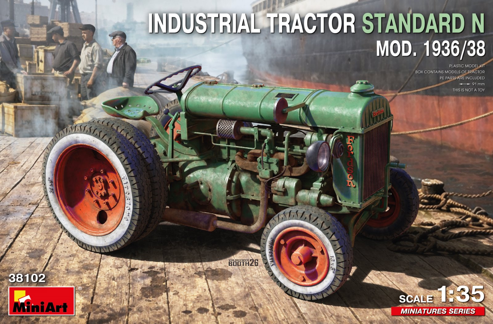 【予約する】 1/35 産業用トラクター スタンダード N 1936/38年版 【予約する】 1/35 産業用トラクター スタンダード N 1936/38年版