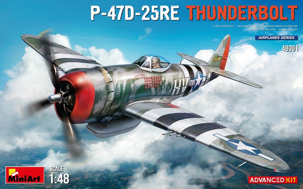 1/48　P-47D-25REサンダーボルト アドバンスドキット