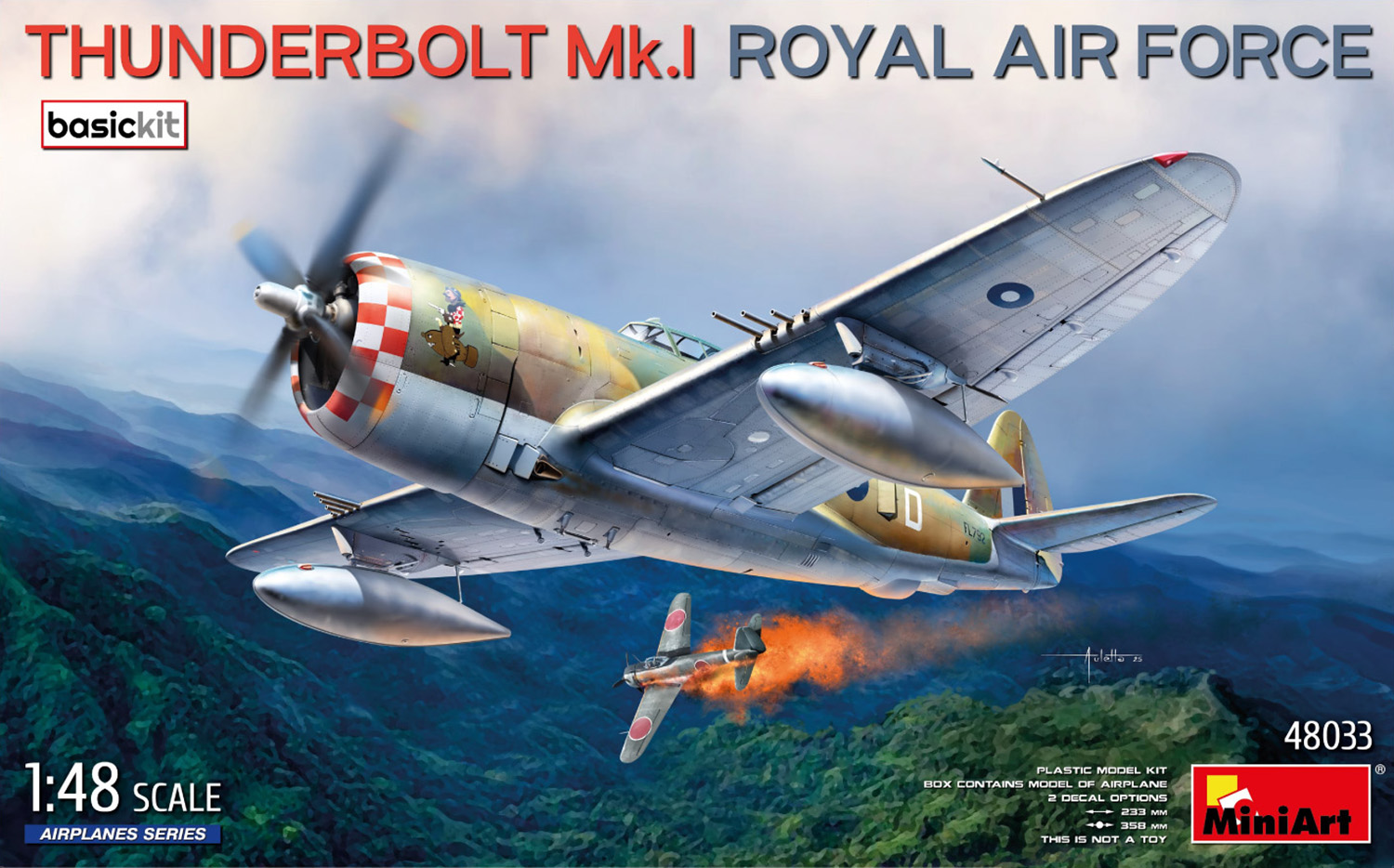 【予約する】 1/48 サンダーボルト Mk.I. イギリス空軍 ベーシックキット 【予約する】 1/48 サンダーボルト Mk.I. イギリス空軍 ベーシックキット