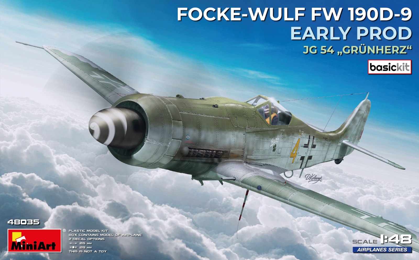 【予約する】 1/48 フォッケ・ウルフ Fw 190D-9 初期生産型 JG 54 『グリューンヘルツ』 ベーシックキット 【予約する】 1/48 フォッケ・ウルフ Fw 190D-9 初期生産型 JG 54 『グリューンヘルツ』 ベーシックキット