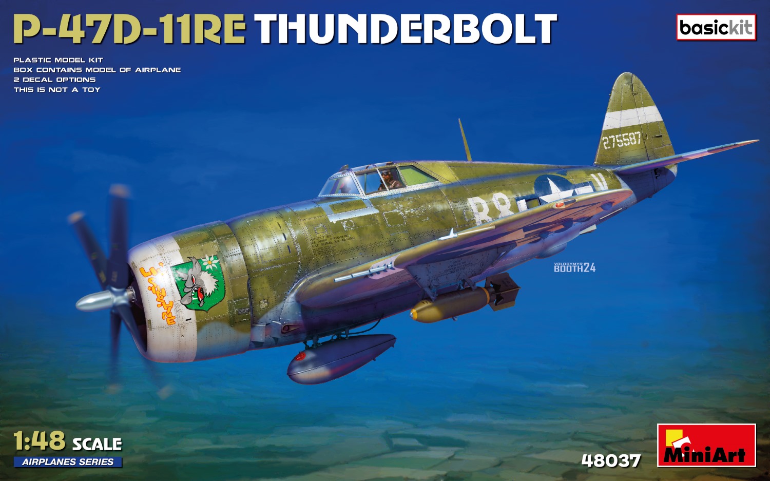 【予約する】 1/48 P-47D-11RE サンダーボルト ベーシックキット 【予約する】 1/48 P-47D-11RE サンダーボルト ベーシックキット