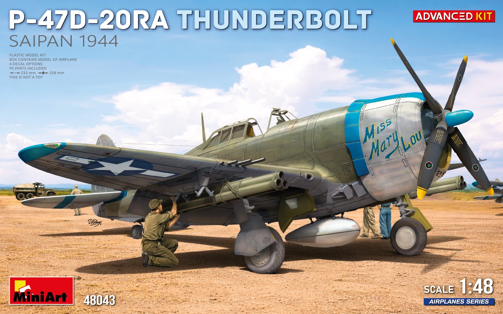 【予約する】 1/48 P-47D-20RA サンダーボルト サイパン 1944年 アドバンスキット 【予約する】 1/48 P-47D-20RA サンダーボルト サイパン 1944年 アドバンスキット