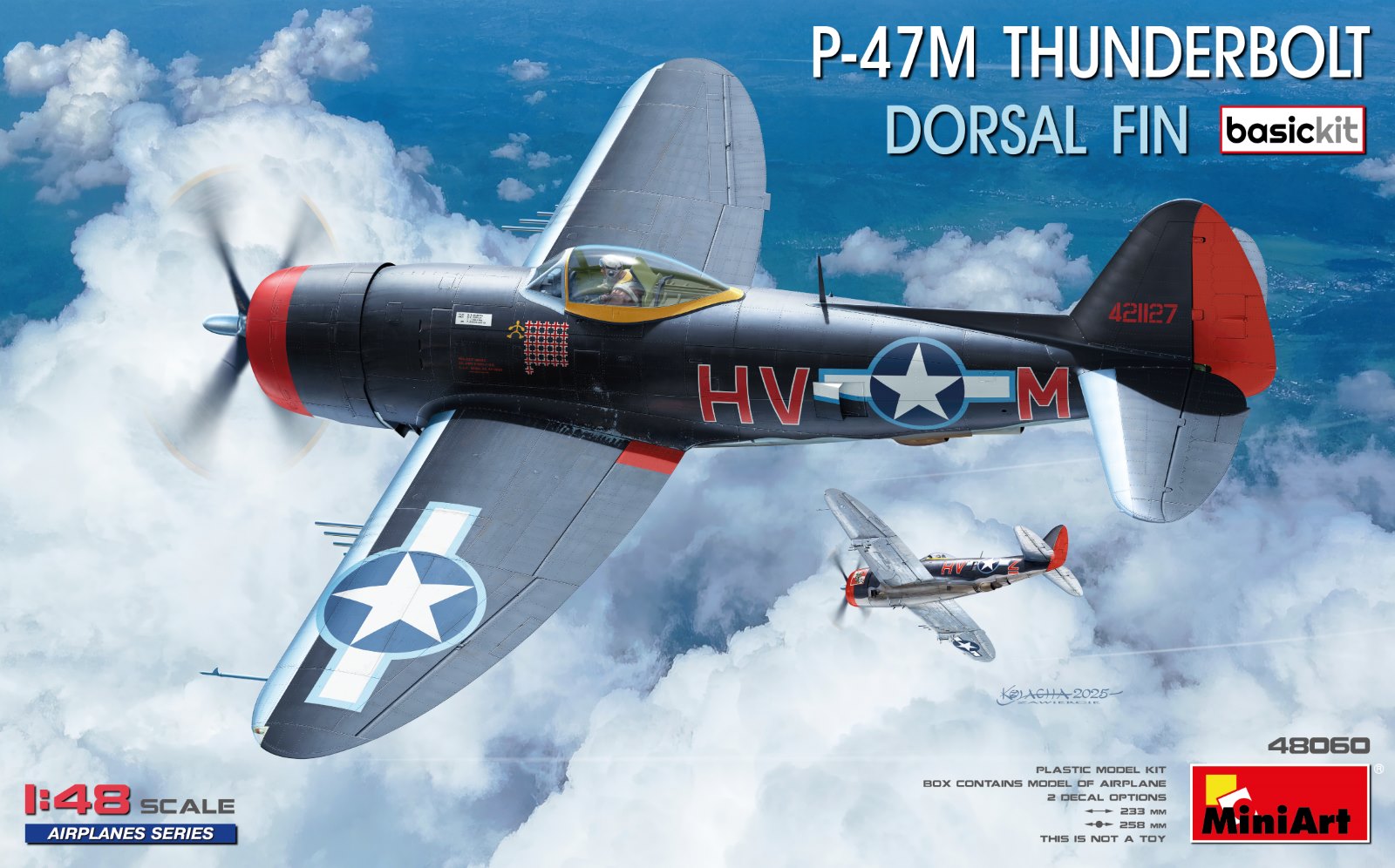 【予約する】 1/48 P-47M サンダーボルト ドーサルフィン ベーシックキット 【予約する】 1/48 P-47M サンダーボルト ドーサルフィン ベーシックキット