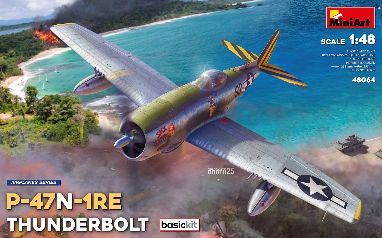 【予約する】 1/48 P-47N-1RE サンダーボルト (ベーシックキット) 【予約する】 1/48 P-47N-1RE サンダーボルト (ベーシックキット)