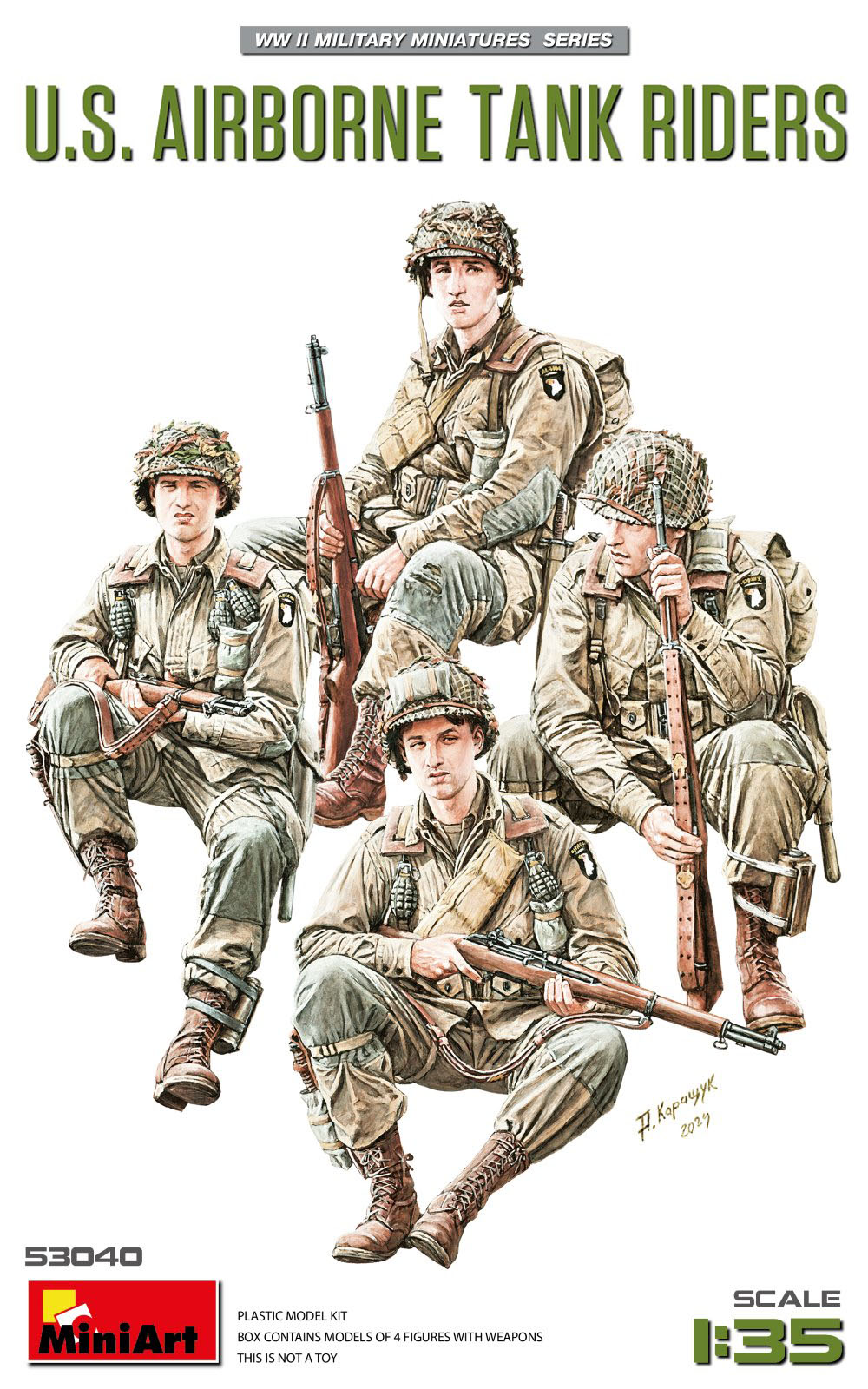 【予約する】 1/35 米軍空挺戦車跨乗兵 【予約する】 1/35 米軍空挺戦車跨乗兵