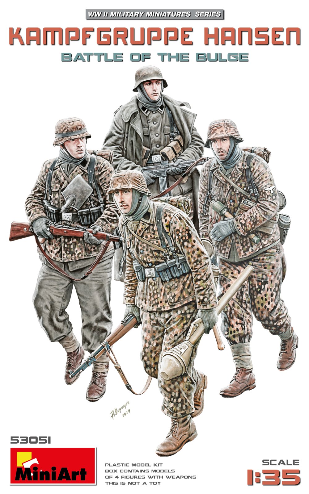 【予約する】 1/35 ハンセン戦闘団 バルジの戦い 【予約する】 1/35 ハンセン戦闘団 バルジの戦い