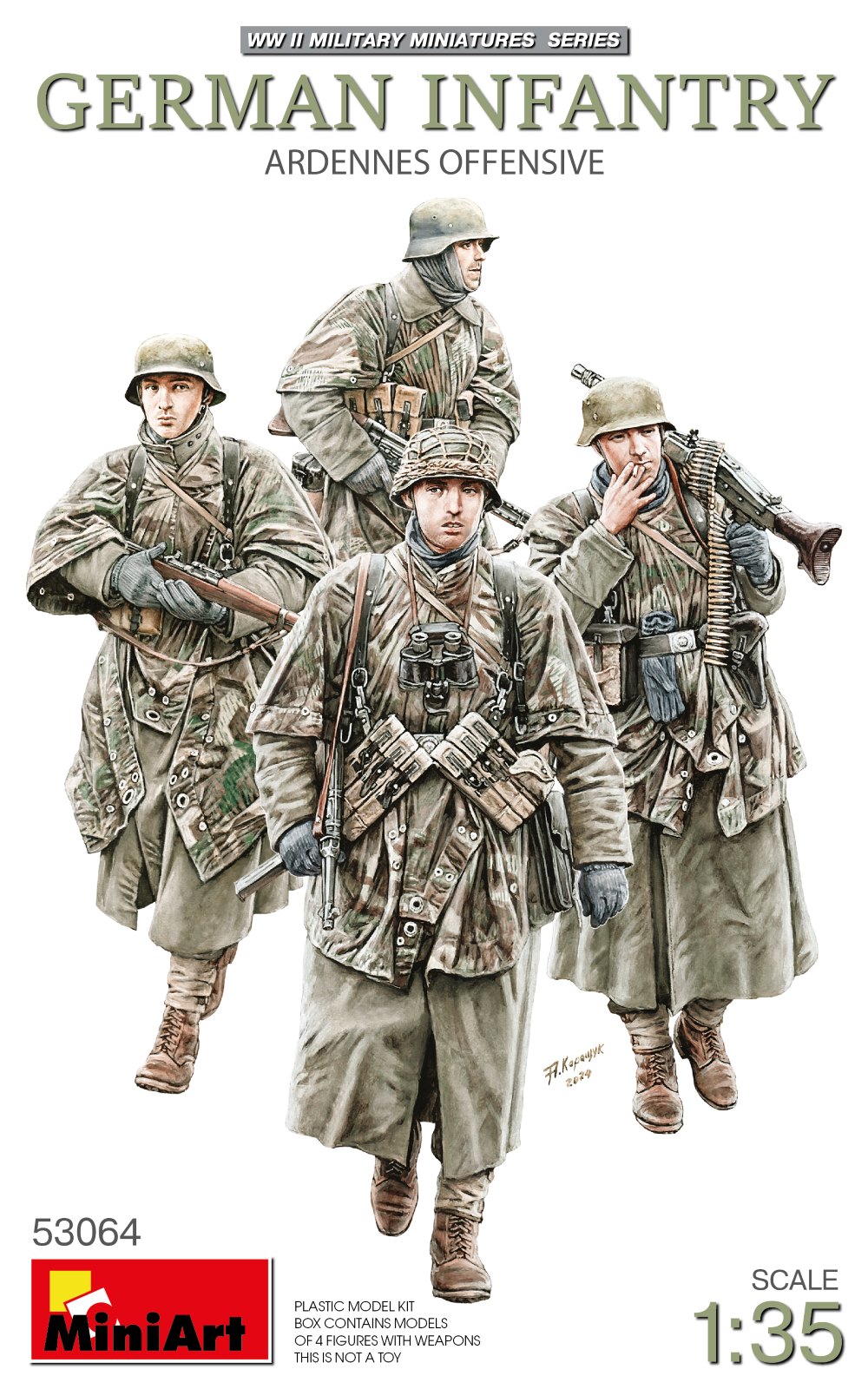 【予約する】 1/35 ドイツ歩兵 アルデンヌ攻勢 【予約する】 1/35 ドイツ歩兵 アルデンヌ攻勢