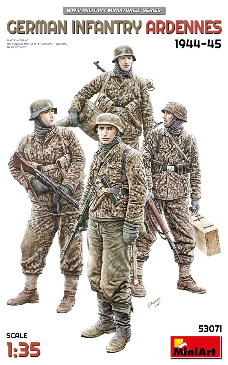 【予約する】 1/35 ドイツ歩兵 アルデンヌ 1944-45年 【予約する】 1/35 ドイツ歩兵 アルデンヌ 1944-45年