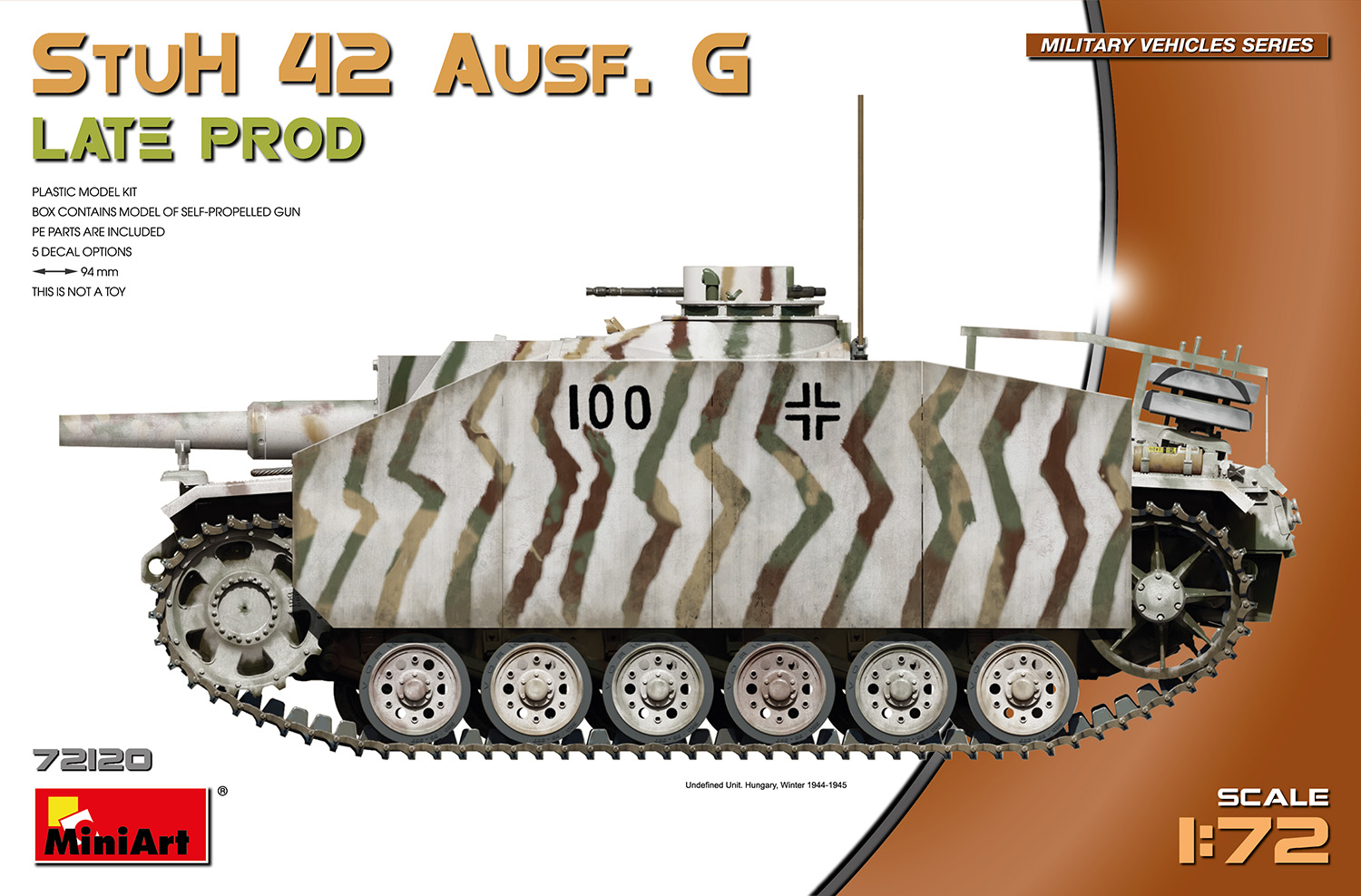 1/72 StuH 42 Ausf. G 後期生産型 1/72 StuH 42 Ausf. G 後期生産型