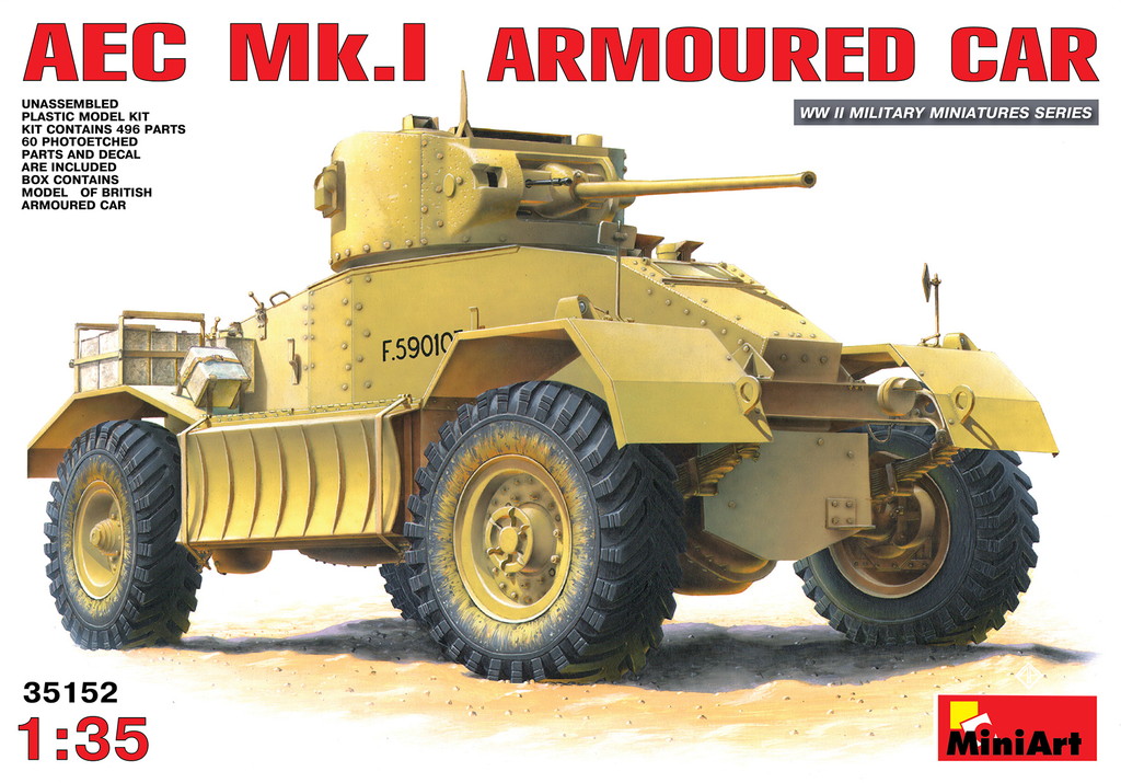 1/35　AEC Mk.I 装甲車