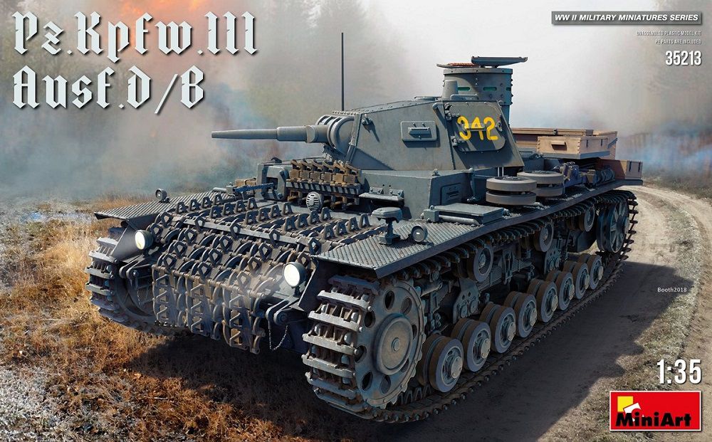 【予約する】 1/35 Ⅲ号戦車D/B型 【予約する】 1/35 Ⅲ号戦車D/B型