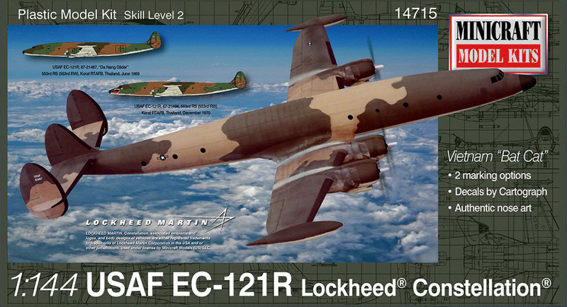 1/144 アメリカ空軍EC-121R 　ロッキード・コンステレーション