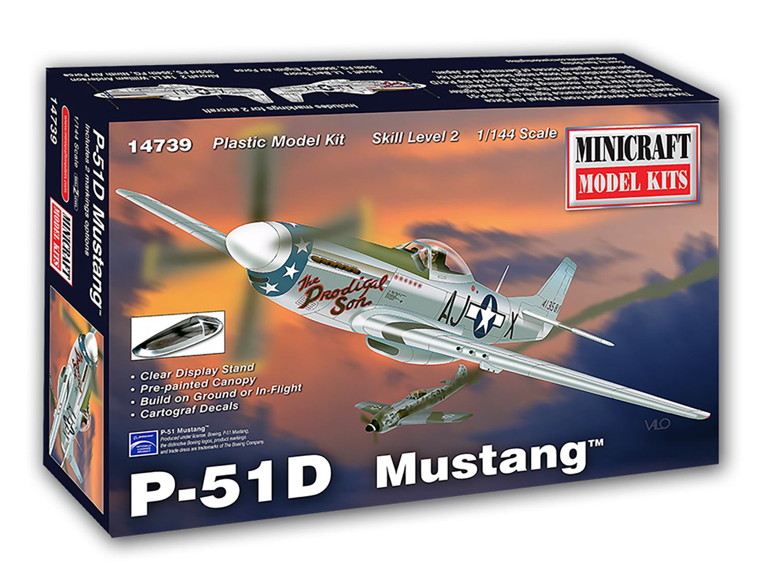 1/144 WW.II アメリカ陸軍 P-51D マスタング"The Prodigal Son"