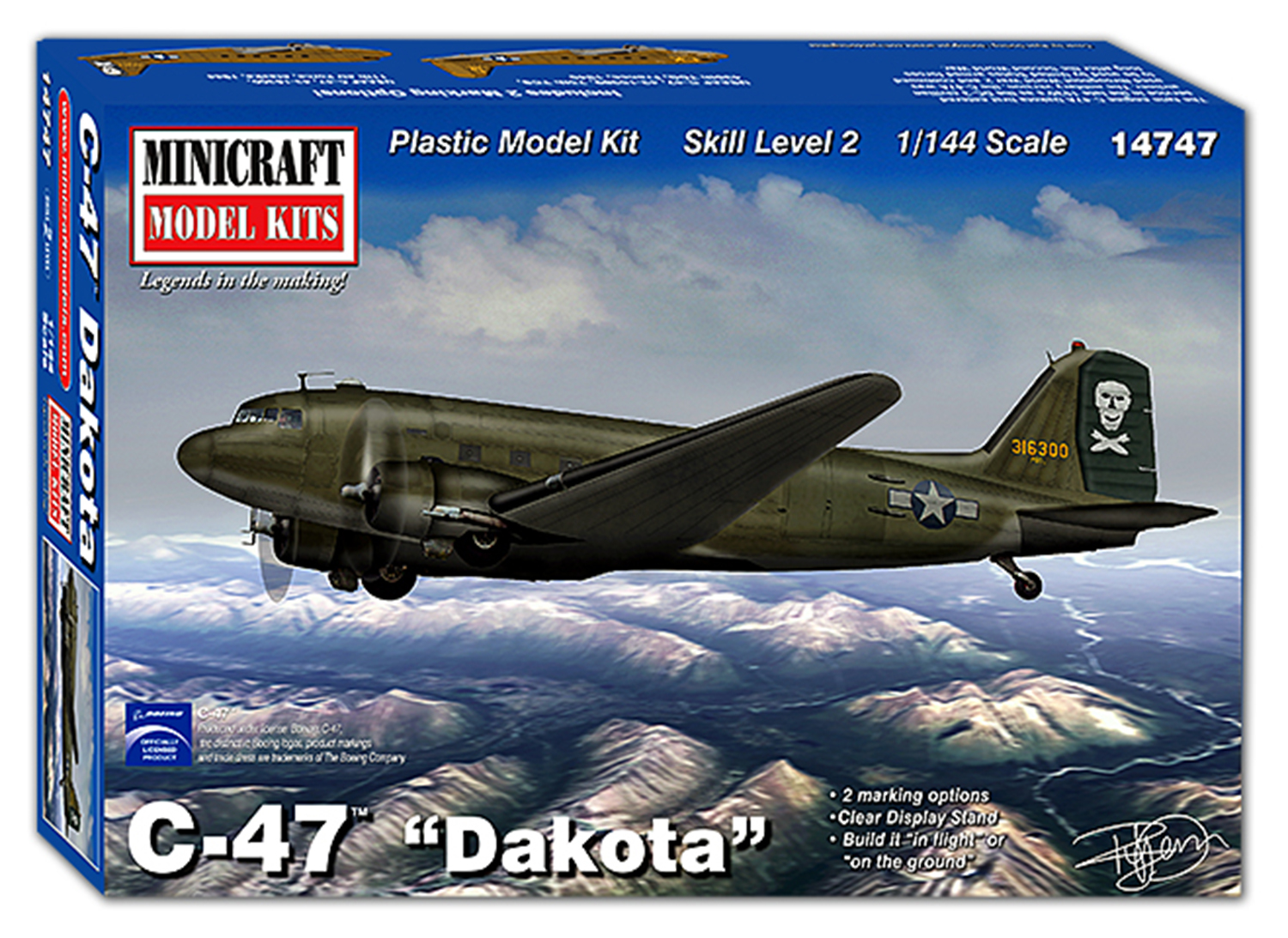 1/144 アメリカ軍 輸送機 C-47 ダコタ 1/144 アメリカ軍 輸送機 C-47 ダコタ