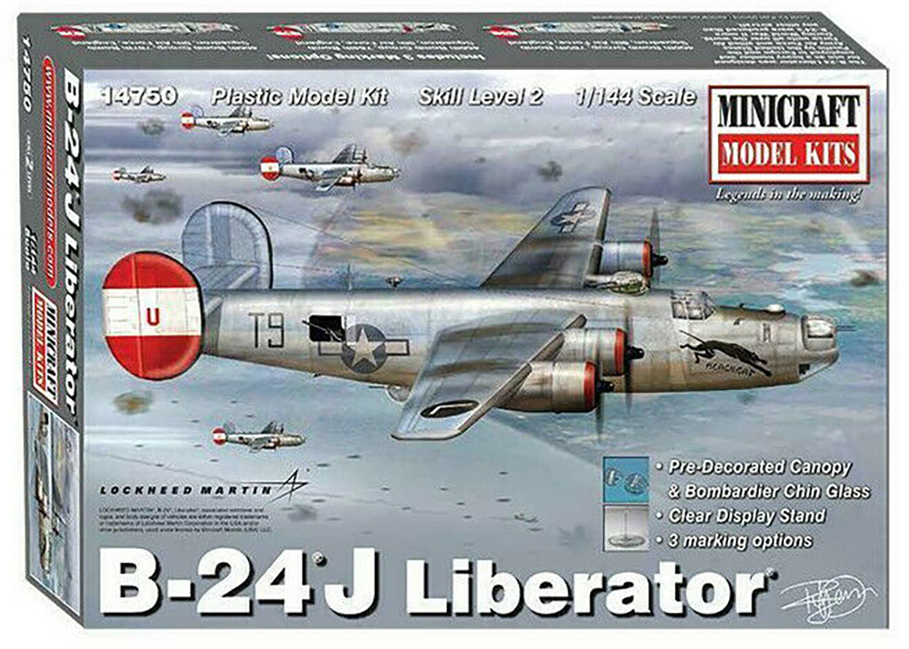 1/144 WW.II アメリカ軍 爆撃機 B-24J リベレーター 1/144 WW.II アメリカ軍 爆撃機 B-24J リベレーター