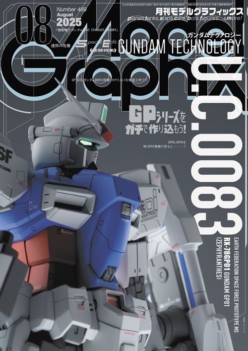月刊モデルグラフィックス2025年8月号 月刊モデルグラフィックス2025年8月号